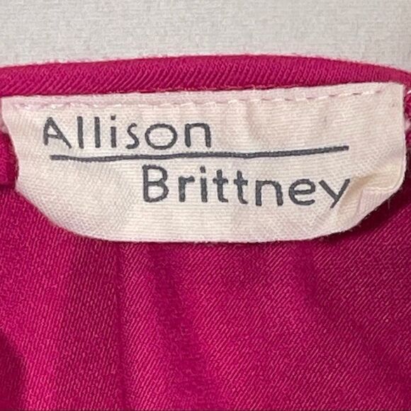 Allison Brittney Pink Midi Dress - Picture 8 of 9
